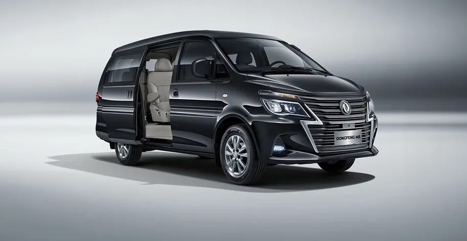 Detalle de carroceria del Dongfeng Microbus M5 EV 400