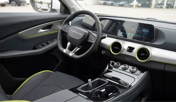 Confort interior del Friday PHEV