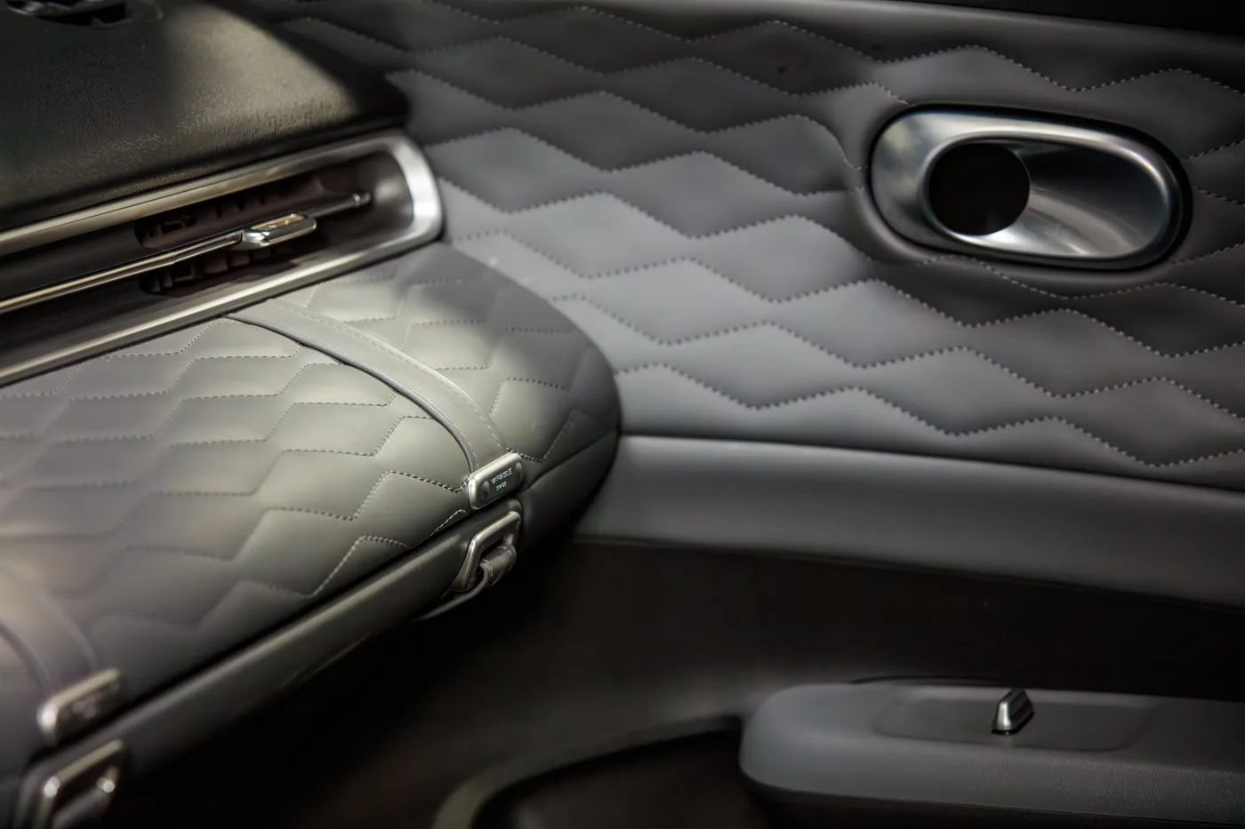 Detalle del tablero del Dongfeng BOX 01 EV 430