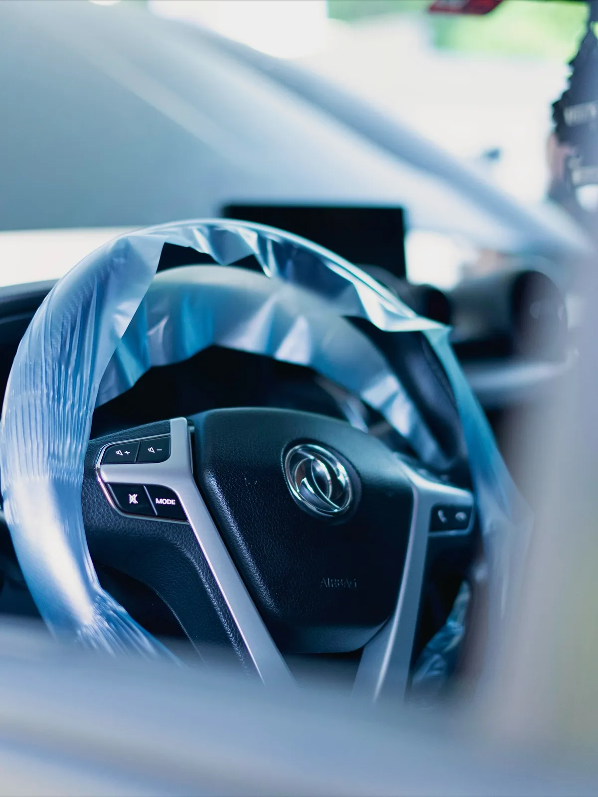 Interior Dongfeng protegido durante preparación o servicio
