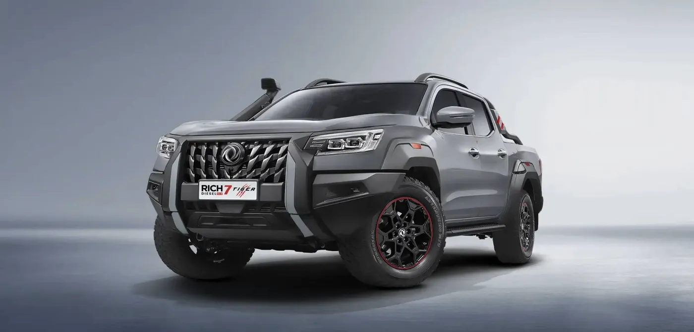 Dongfeng Rich 7 Tiger vista exterior gris