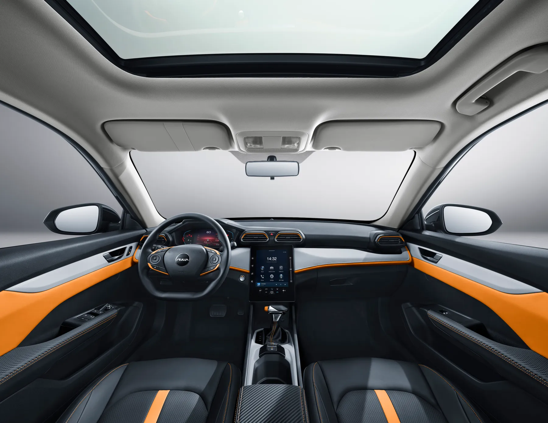 Interior panorámico del Dongfeng Shine GS