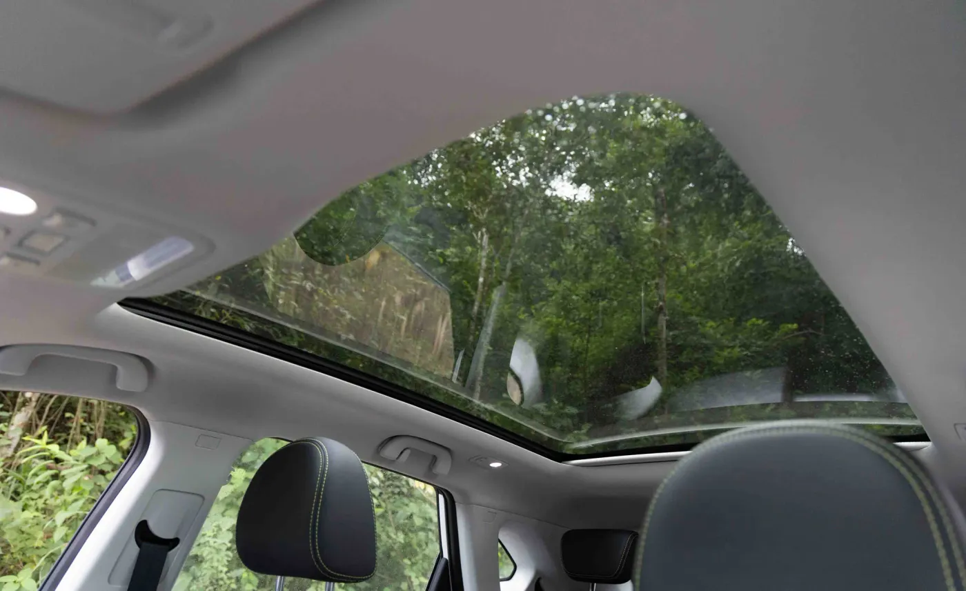 Techo panorámico del Dongfeng Friday EV
