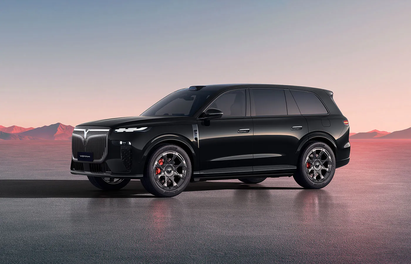 Voyah Taishan Black Warrior vista lateral